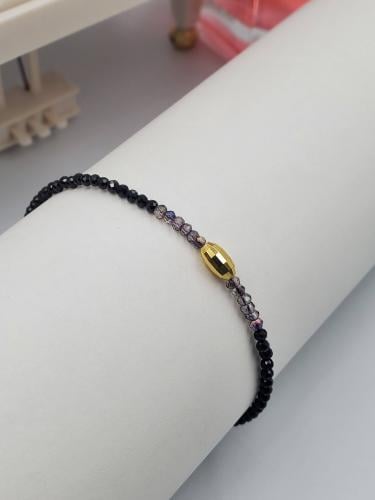 اساور من الفضة عيار 925 مرصعة بأحجار الأونكس 06