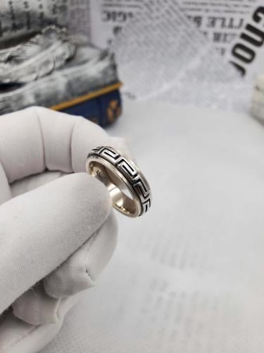 دبلة رجالي ( فيرزاتشي 03)فضة عيار 925