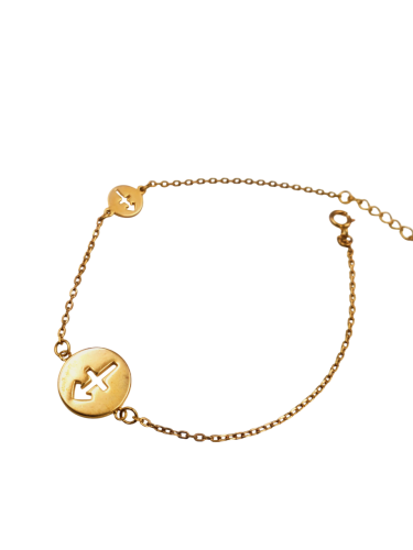 سوارة فضة برج القوس من الفضة الإيطالية