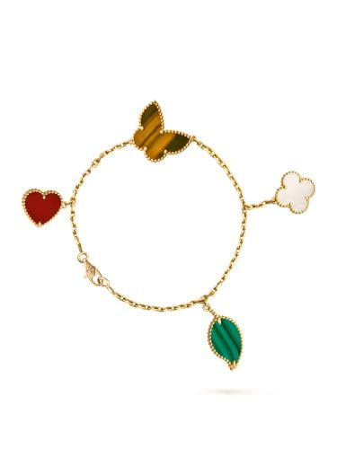 سوارة فضة فان كليف 5 حليات