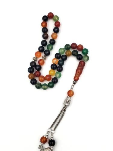 سبحة من أحجار العقيق 04