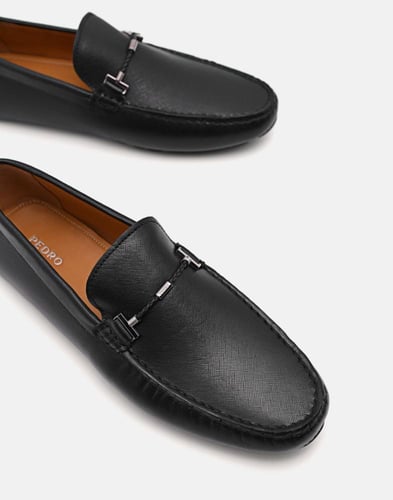 موكاسين رجالي - أسود