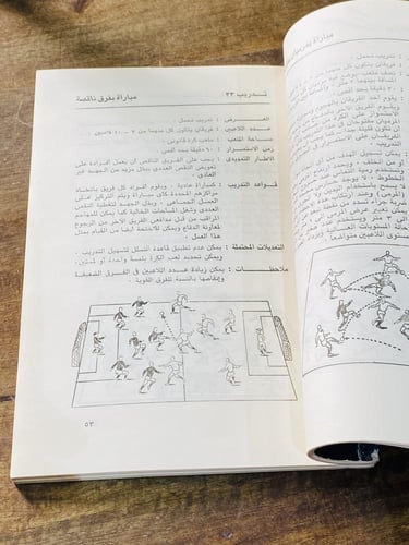 من نوادر الكتب كتاب بعنوان التدريبات الحديثة في كر...