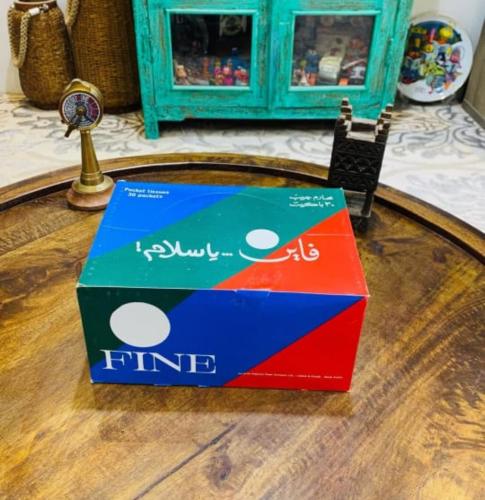 كرتون مناديل فاين