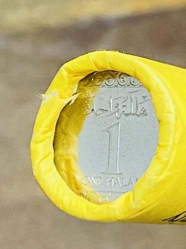 رول كامل لعملة الملك سلمان حفظة الله؛ فئة هللة واح...