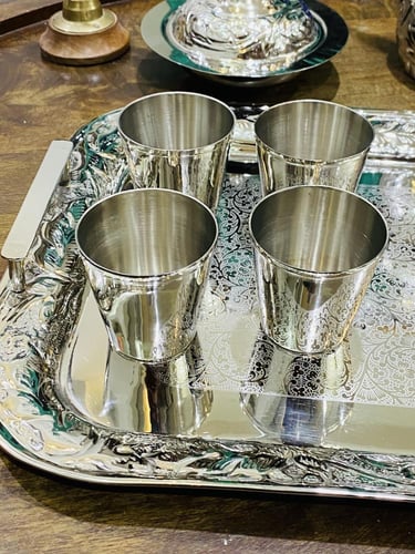 من النوادر؛ طقم من أجود أنواع الاستانلس ستيل مكوّن...