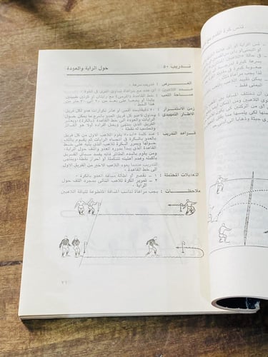 من نوادر الكتب كتاب بعنوان التدريبات الحديثة في كر...