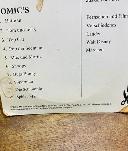 من البنود الشحيحة؛ مغلف بداخله عدد ٣ بكرات دائرية...