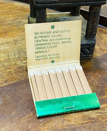 من النوادر؛ كبريت من الخطوط السعودية أصل بالشعار ا...