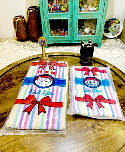 من النوادر؛ مفارش القطن القديمة والشهيرة جداً فترة...