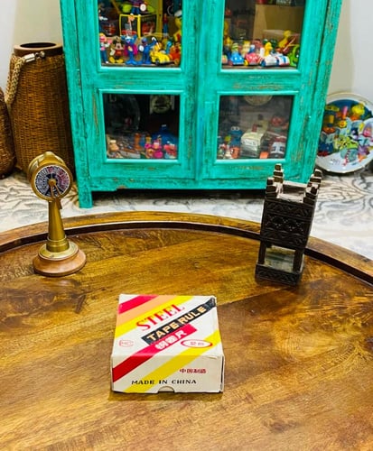 من نوادر الأمتار؛ متر قديم جداً بطول ٢متر؛ مصنوع م...