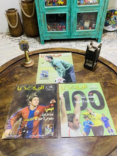 عدد ٣ مجلات الرياضي عام ٢٠٠٨م مخزنة بحالة المطبعة...