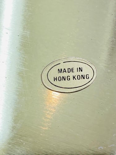 من النوادر؛ طقم علب من المعدن للشاهي والسكر قديمة...