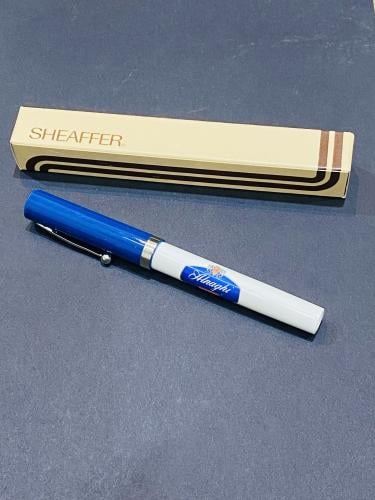 Among the rare items; a pen of the American brand SHEAFFER (Sheaffer) famous with the Rothman Wardan Al-Naghi logo, old stored in...