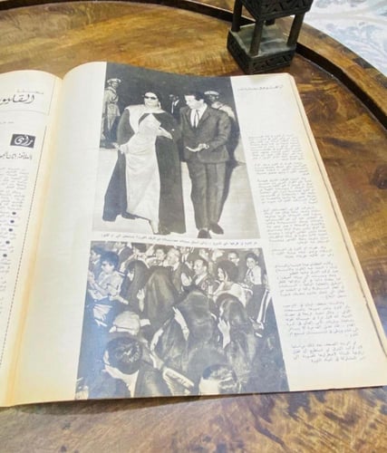 من النوادر.. مجلة المصور عام ١٩٦٦م تحمل في غلافها...