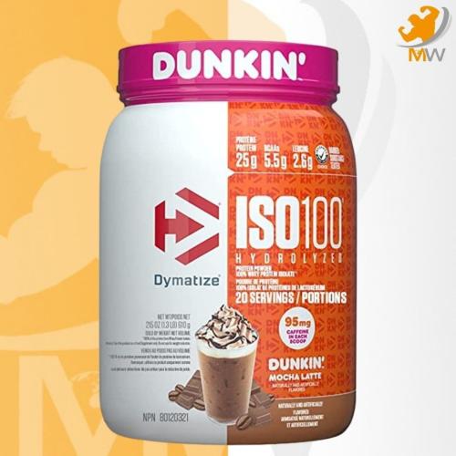 ديماتايز بروتين أيزو 100 بنكهة دانكن موكا لاتيه –...