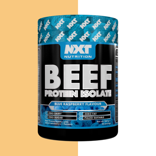 NXT بيف بروتين اللحم المعزول نكهة توت ازرق 540 جرا...