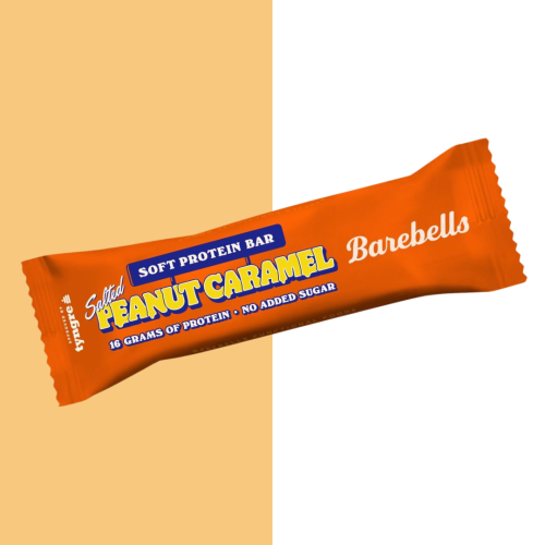 سناك باربلز بروتين بار سوفت كراميل مملح بالفول الس...