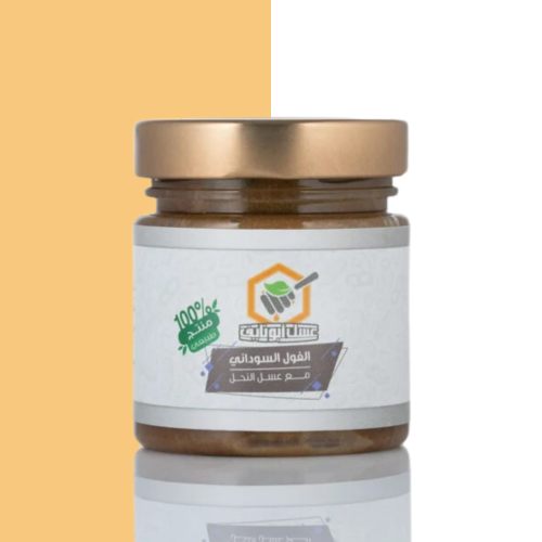 عسل ابونايف فول سوداني بالعسل 250 جرام