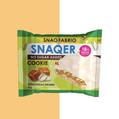 سناك فابرك كوكيز بروتين بالبستاشيو والكراميل 45 جر...