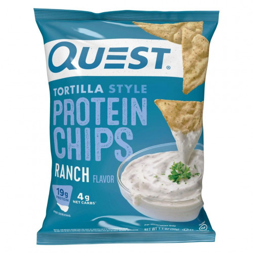 كويست | شيبس تورتيلا كيتو بنكهة الرانش