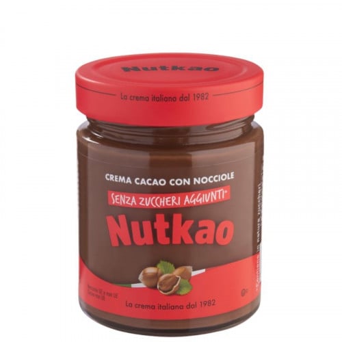 نتكاو كريمة البندق والكاكاو بدون سكر مضاف 350 جرام