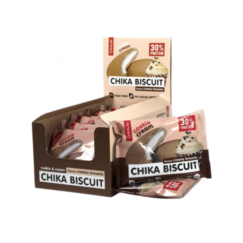 شيكا لاب بيسكت بحشوة كوكيز براوني بحشوة الكريمة كر...