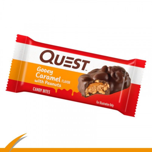 سناك كويست كاندي حشوة الكراميل والفول السوداني 21...