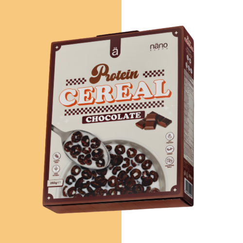 نانو بروتين كورن فليكس بطعم الشوكولاته 250 جرام
