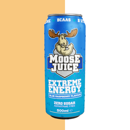مووس جوس مشروب الطاقة نكهة توت ازرق 500 مل