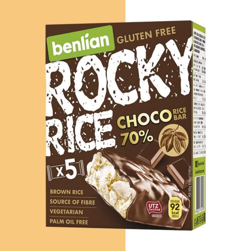 بينليان روكي رايس بار شوكولاتة (5 حبات) 90 جرام