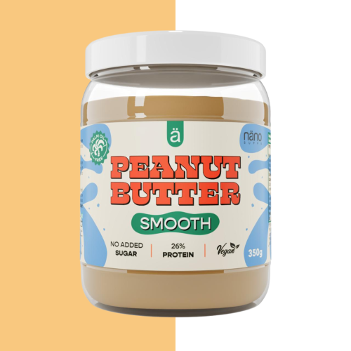 نانو زبدة الفول السوداني بروتين ناعمة 350 جرام