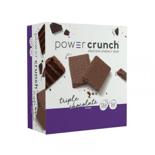 ويفر بور كرنش بالبروتين تربل شوكولاته كرتون 12 حبة
