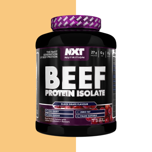 NXT بيف بروتين اللحم المعزول نكهة عنب اسود 1.8 كجم
