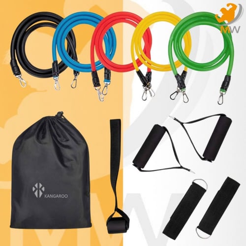 كانجرو حبل مقاومة مفرد عادي ألوان (حبه فقط)