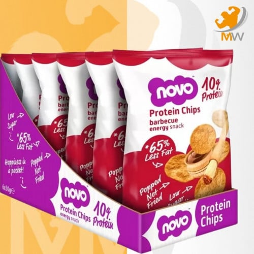 نوفو شيبس باربكيو كرتون 6 حبات