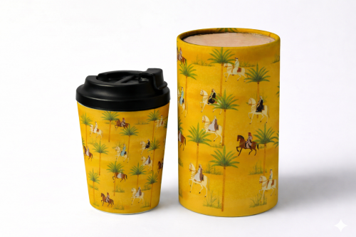 كوب الخيول والنخيل | Horses and Palms Mug