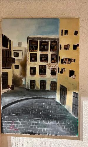 Downtown Jeddah - Painting