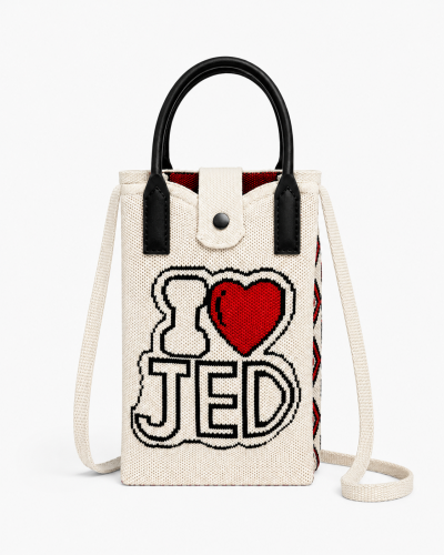 I Love Jeddah Phone Crossbody Bag | Saudi Souvenir