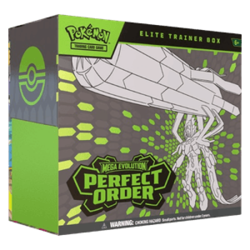 Pokemon TCG Mega Evolution Perfect Order Elite Tra...