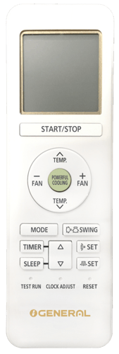 مكيف هواء حائطي جنرال، 23700 وحدة حار بارد،