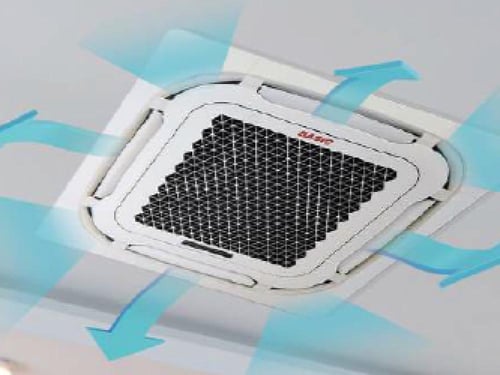 مكيف بيسك كاست انفيرتر -3.5 طن - حار\بارد - سعة تب...