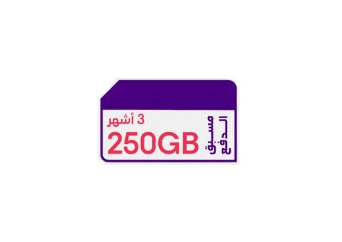 كويك نت 250 جيجا 3 أشهر
