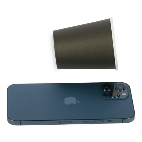 مجموعة (50) كوب ورق أسود فاخر | 7 انز