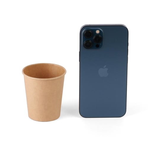 كوب ورق كرافت فاخر لون بني- (50) حبة | 7 انز