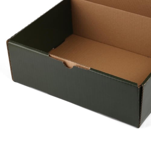 كرتون شحن بـ3 طبقات حماية لون زيتي