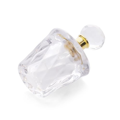 تولة كريستال زجاجية بيضاوية فارغة فاخرة - (6) حبة...