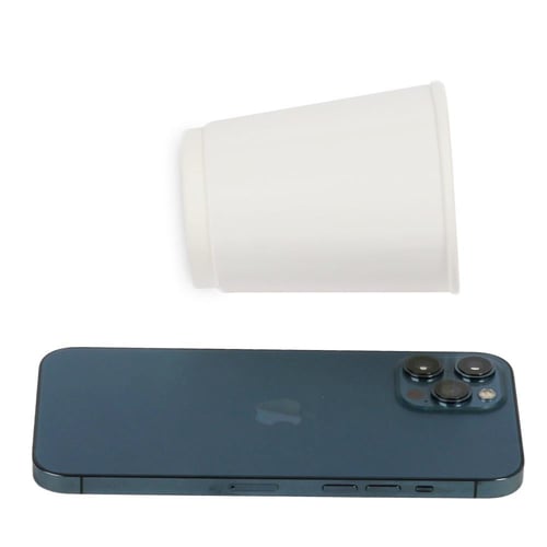 مجموعة (25) كوب ورق أبيض فاخر بطبقتين | 9 انز