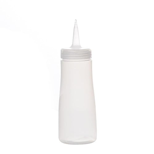 علبة للكاتشب والصوصات شفافة - 300 مل