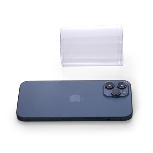 علب اكريليك دائرية شفافة بغطاء -(8) حبة| 200 مل